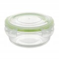 Pojemnik do żywności Frigo szklany 620 ml okrągły zielony 5905031348013