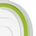 Pojemnik do żywności Frigo szklany 620 ml okrągły zielony 5905031348013