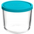 Pojemnik szklany do żywności Frigovere 700ml 12cm niebieski 8001133391401