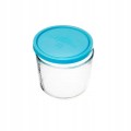 Pojemnik szklany do żywności Frigovere 700ml 12cm niebieski 8001133391401