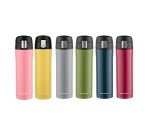 TERMOS KUBEK TERMICZNY NA HERBATE 450ml z ustnikiem BLOKADA