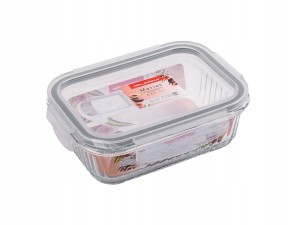 POJEMNIK NA ŻYWNOŚĆ NA LUNCH DO PRACY SZKOŁY SZKLANY MARIET FLORINA 640 ML