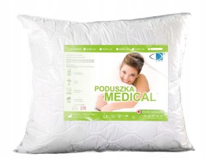 Poduszka Antyalergiczna Medical 40x40 biała AMW