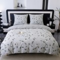 Pościel z bawełny satynowej 160x200 z zamkiem Elegancja i Komfort XW- 3026