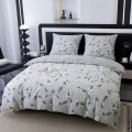 Pościel z bawełny satynowej 160x200 z zamkiem Elegancja i Komfort XW- 3026
