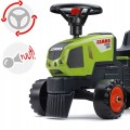 Traktorek Jeździk Baby Claas Axos 310 FALK Zielony z Przyczepką od 1 roku