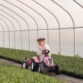 Traktor z Przyczepką Na Pedały Różowy FALK + Przyczepka i Klakson od 2 Lat