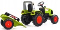 Traktor na Pedały Dla Dzieci FALK Claas Duży z Przyczepką od 3 lat