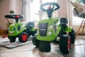 Traktorek Baby Claas FALK Zielony Jeździk z Przyczepką i Akcesoria od 1+