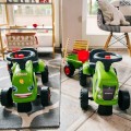 Traktorek Baby Claas FALK Zielony Jeździk z Przyczepką i Akcesoria od 1+
