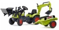 Traktor z Przyczepą CLAAS Arion Backhoe FALK ŁYŻKA Ładowarka Od 2 Lat