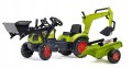 Traktor z Przyczepą CLAAS Arion Backhoe FALK ŁYŻKA Ładowarka Od 2 Lat