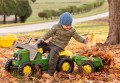 Traktor na Pedały z Łyżką i Przyczepą Rolly Toys John Deere Zielony