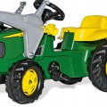 Traktor na Pedały z Łyżką i Przyczepą Rolly Toys John Deere Zielony