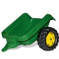 Traktor na Pedały z Łyżką i Przyczepą Rolly Toys John Deere Zielony