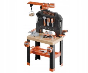 SMOBY Warsztat z dźwigiem Black+Decker Bricolo Builder Zabawka Dla Dzieci
