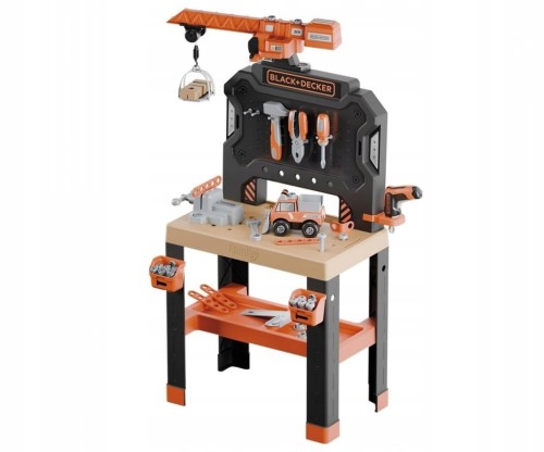 SMOBY Warsztat z dźwigiem Black+Decker Bricolo Builder Zabawka Dla Dzieci