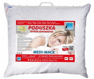 Poduszka antyalergiczna 70x80cm Mack w walizce