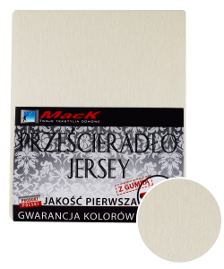 Prześcieradło Jersey Mack Ecru