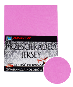 Prześcieradło Jersey Mack Jasny Róż