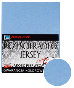 Prześcieradło Jersey Mack Błękit