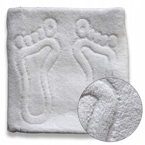 DYWANIK 50x70cm RĘCZNIK STOPKA ŁAZIENKOWA ROSA 500g/m2